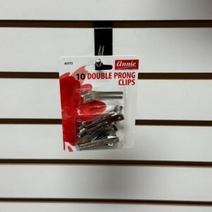 Annie Double Prong Clips 10 ct