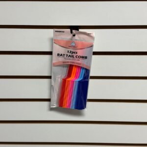 Dream World Rat Tail Comb 12 pcs Assorted
