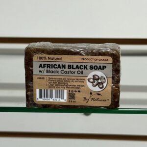 African Black Soap W/ Black Castor Oil 3.5 oz