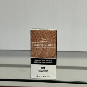 Wella ColorCharm Permanent Hair Color, #8N Light Blonde 42 ml/1.42 oz