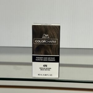 Wella  ColorCharm Permanent Liquid Hair Color, #4N Medium Brown 42 ml/1.42 oz