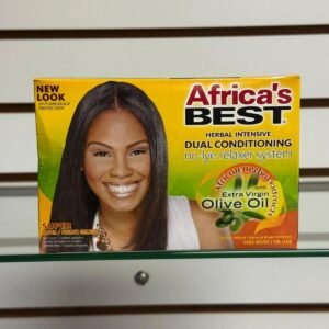 Africa's Best No-Lye Relaxer System Kit Super